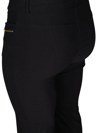 Zizzi  Spodnie bootcut, Black, Packshot image number 3