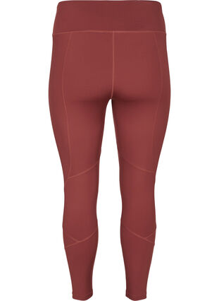 Zizzi Gladkie legginsy treningowe, Sable, Packshot image number 1