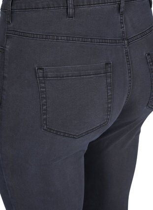 Zizzi Bardzo waskie jeansy Amy z wysokim stanem, Grey Denim, Packshot image number 3