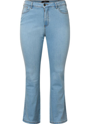 Zizzi  Jeansy typu bootcut Ellen z wysokim stanem, Ex Lgt Blue, Packshot image number 0