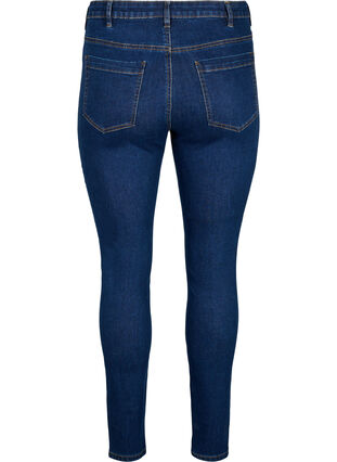 Zizzi Jeansy Amy o bardzo obcislym kroju z wysokim stanem, Dark blue, Packshot image number 1