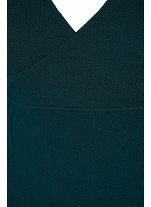 Zizzi Strój kapielowy w stylu kopertowym, Deep Teal, Packshot image number 2