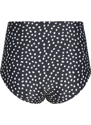 Dól bikini z bardzo wysokim stanem i nadrukiem, Black White Dot, Packshot image number 1