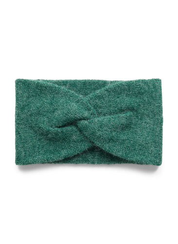 Zizzi Knitted headband, Evergreen Melange, Packshot image number 0