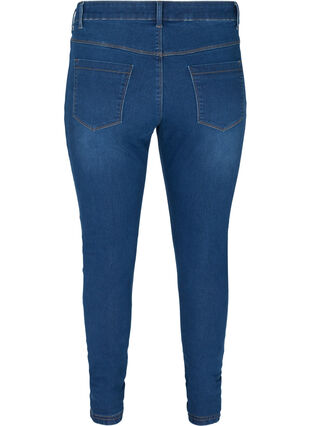 Zizzi Jegginsy wykonane z mieszanki bawelny, Blue denim, Packshot image number 1