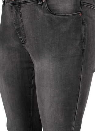 Zizzi Jeansy Viona z regularnym stanem, Dark Grey Denim, Packshot image number 2