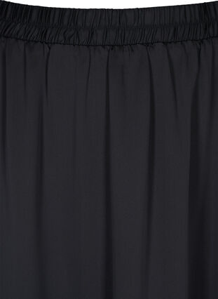 Zizzi 	 Loose-fitting midi skirt, Black, Packshot image number 2