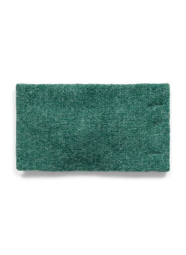 Zizzi Knitted headband, Evergreen Melange, Packshot image number 1