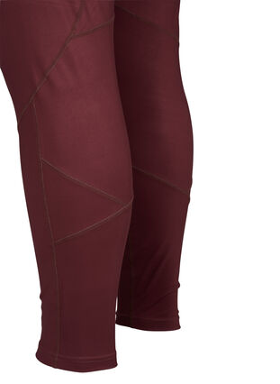 Zizzi Gladkie legginsy treningowe, Sable, Packshot image number 3