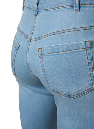 Zizzi  Jeansy typu bootcut Ellen z wysokim stanem, Ex Lgt Blue, Packshot image number 3