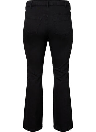  Jeansy typu bootcut Ellen z wysokim stanem, Black, Packshot image number 1