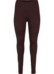 Legginsy z wiskozy w stylu basic, Coffee Bean, Packshot