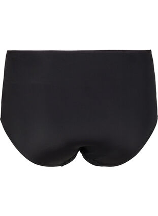 Zizzi Panty with high waist and mesh, Black, Packshot image number 1