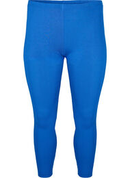 Legginsy z wiskozy w stylu basic, Monaco Blue, Packshot