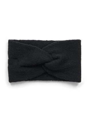 Zizzi Knitted headband, Black, Packshot image number 0