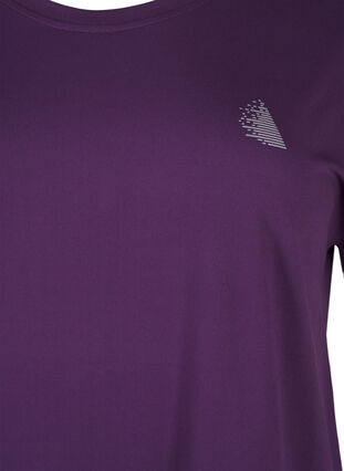 Zizzi Koszulka, Purple Pennant, Packshot image number 2