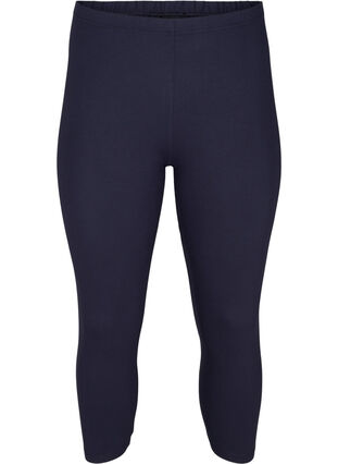 Zizzi Legginsy Basic o dlugosci 3/4, Night Sky, Packshot image number 0