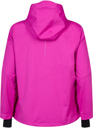 Zizzi Sportowa kurtka softshell, Rose Violet, Packshot image number 1