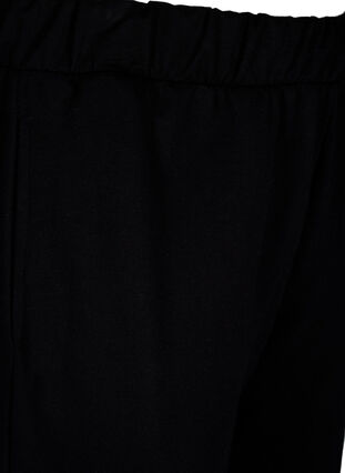 Zizzi Spodnie dresowe z kieszeniami cargo, Black, Packshot image number 2