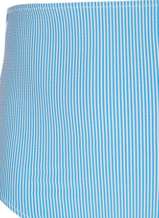 Zizzi Pasiasty dól bikini z bardzo wysokim stanem, BlueWhite Stripe AOP, Packshot image number 2