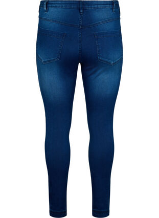 Zizzi Super waskie jeansy Amy z wysokim stanem, Blue Denim, Packshot image number 1