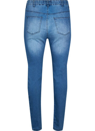 Zizzi Jeggings with rip, Dark blue, Packshot image number 1