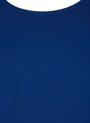 Zizzi Krótka sukienka z ozdobna kokardka z tylu, Estate Blue, Packshot image number 2
