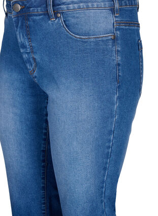 Zizzi  Dopasowane jeansy 3/4 Emily slim, Blue Denim, Packshot image number 2