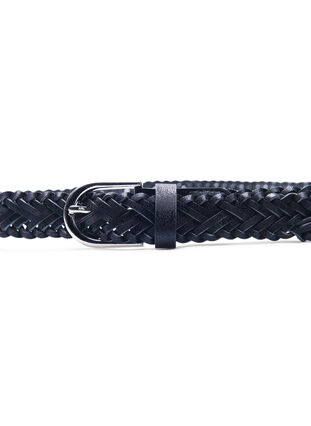 Zizzi Braided belt, Black, Packshot image number 2