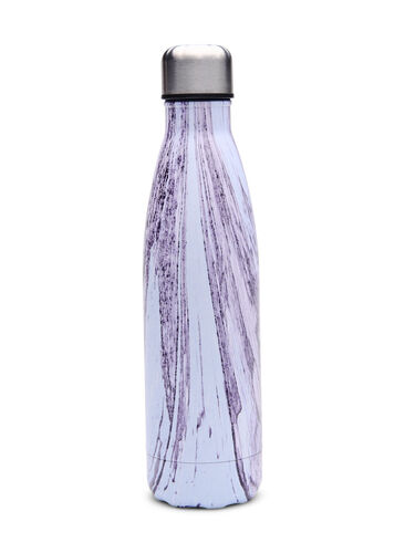 Zizzi Thermos bottle, Dark Purple Marble, Packshot image number 0