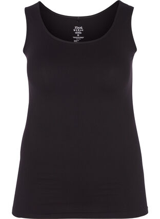 Zizzi Bezszwowy top, Black, Packshot image number 0