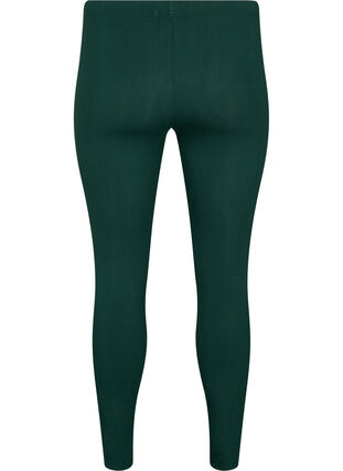 Zizzi Legginsy z wiskozy w stylu basic, Scarab, Packshot image number 1