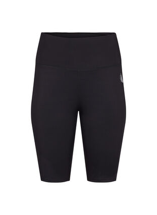 Zizzi Dlugie, obcisle szorty sportowe, Black, Packshot image number 0