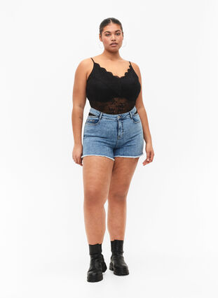 Zizzi Koronkowe body, Black, Model image number 2