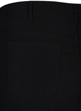 Zizzi Dluga spódnica z rozcieciem z przodu, Black, Packshot image number 4