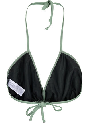 Zizzi Biustonosz trójkatny od bikini z krepa, Laurel Wreath, Packshot image number 1