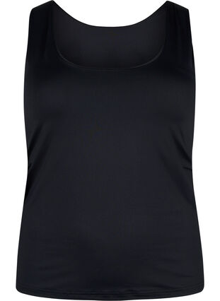 Zizzi Elastyczny dwustronny top, Black, Packshot image number 0