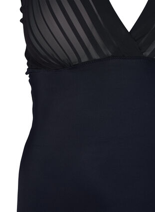 Zizzi Body z siateczka, Black, Packshot image number 2