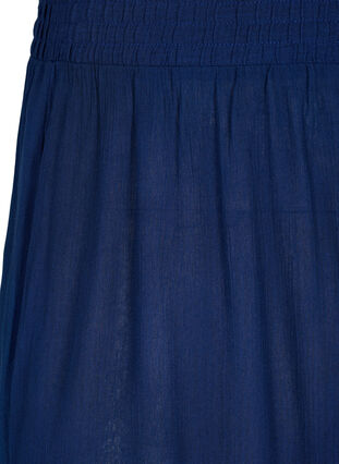 Zizzi Wiskozowe szorty z wysokim stanem, Medieval Blue, Packshot image number 2