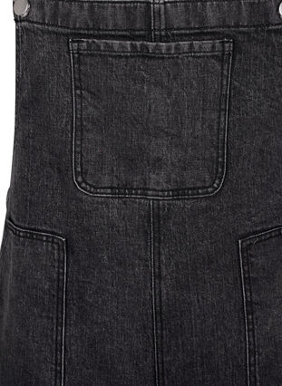 Zizzi Jeansowy kombinezon, Dark Grey Denim, Packshot image number 2