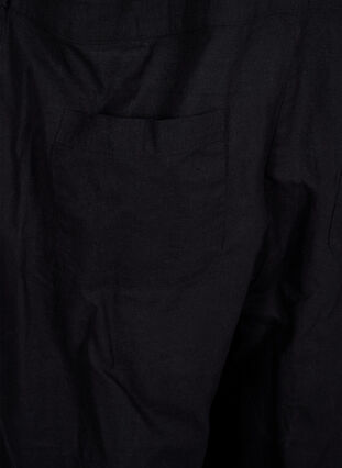 Zizzi Kombinezon z lnianej mieszanki, Black, Packshot image number 4