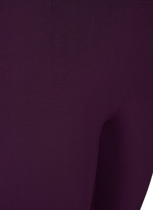 Zizzi Legginsy basic z wiskozy, Potent Purple, Packshot image number 2