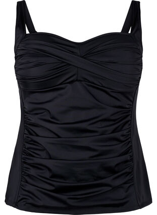 Drapowane tankini, Black, Packshot image number 0