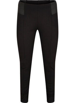 Zizzi Legginsy z szeroka, elastyczna talia, Black, Packshot image number 0