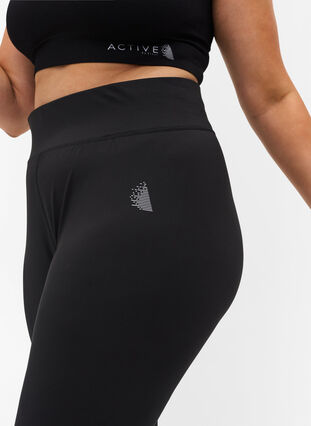 Zizzi Training leggings, Black, Model image number 2