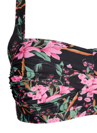 Zizzi Góra od bikini z nadrukiem, Palm Leaf AOP, Packshot image number 2