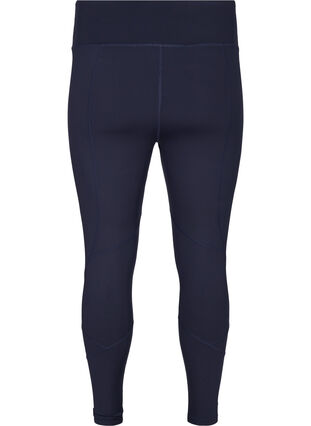 Zizzi Gladkie legginsy treningowe, Night Sky, Packshot image number 1