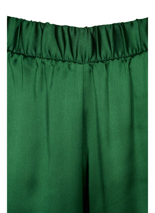 Zizzi Loose trousers with pockets and elasticated edge, Formal Garden, Packshot image number 2