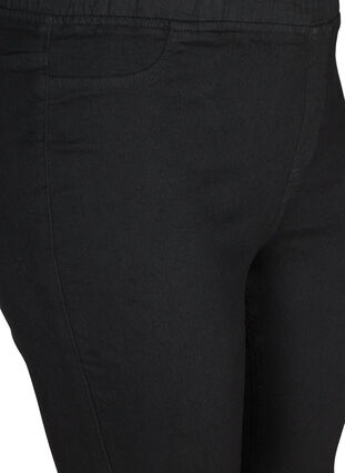 Zizzi Jeggings with pockets, Black, Packshot image number 2