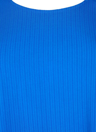 Zizzi Bluzka z wiskozy z krótkim rekawem i wiazaniem, Princess Blue, Packshot image number 2